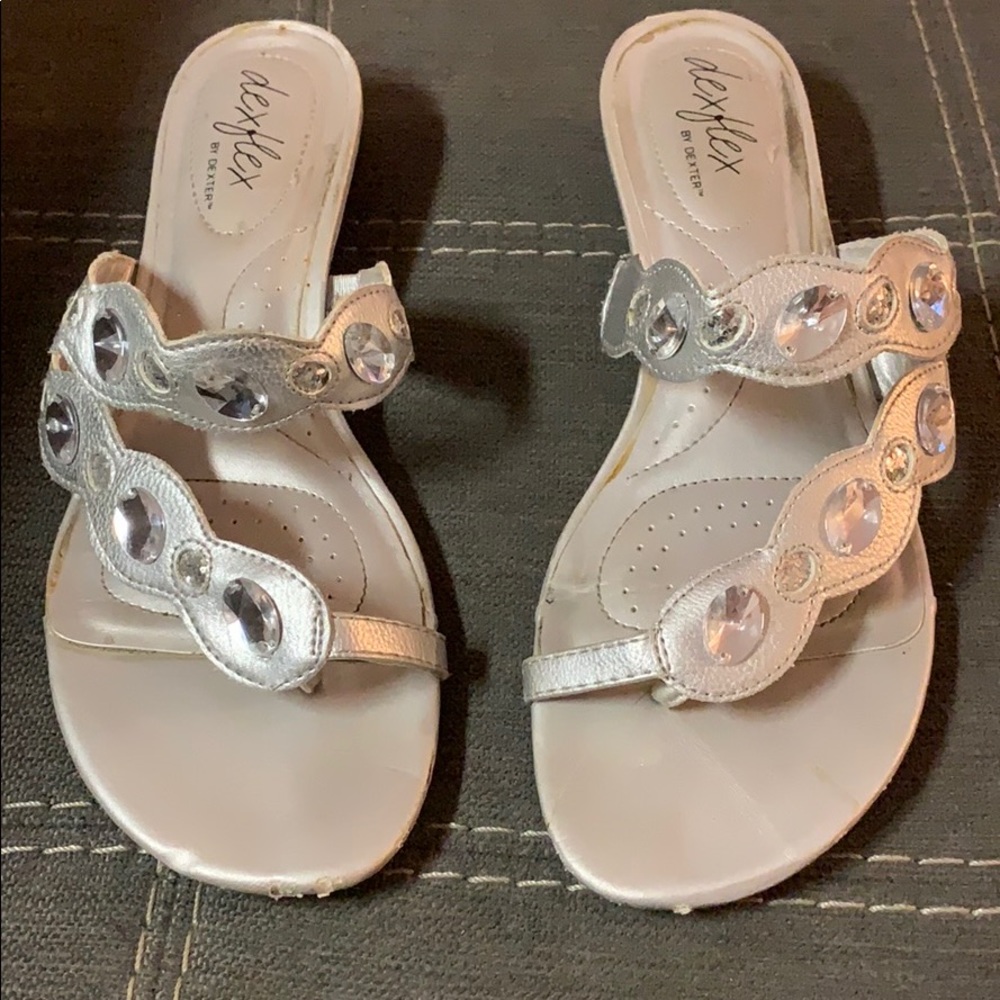 Embellished sandals
